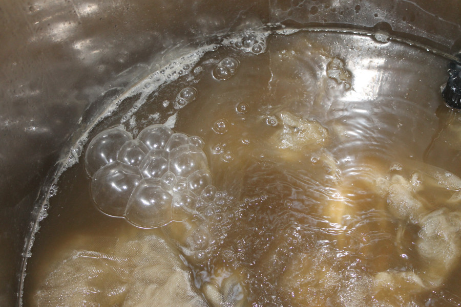 Suint Fermentation method